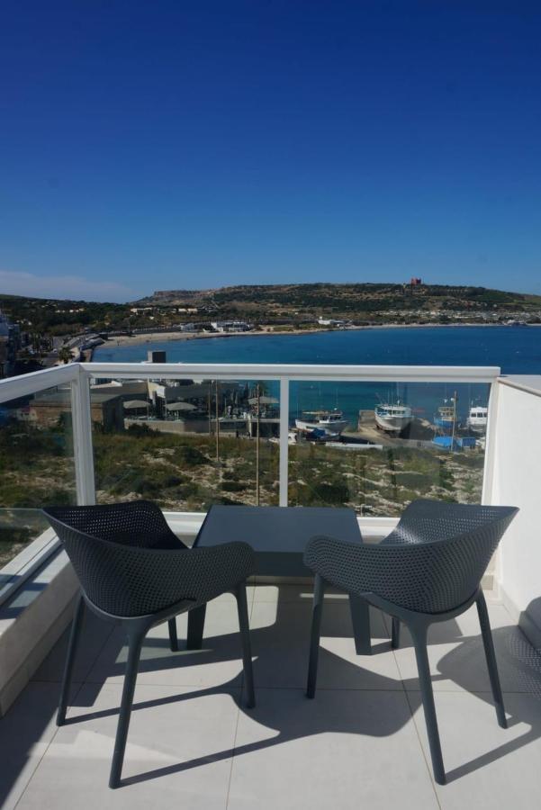 Sea View Penthouse Mellieha Bay Appartement Buitenkant foto