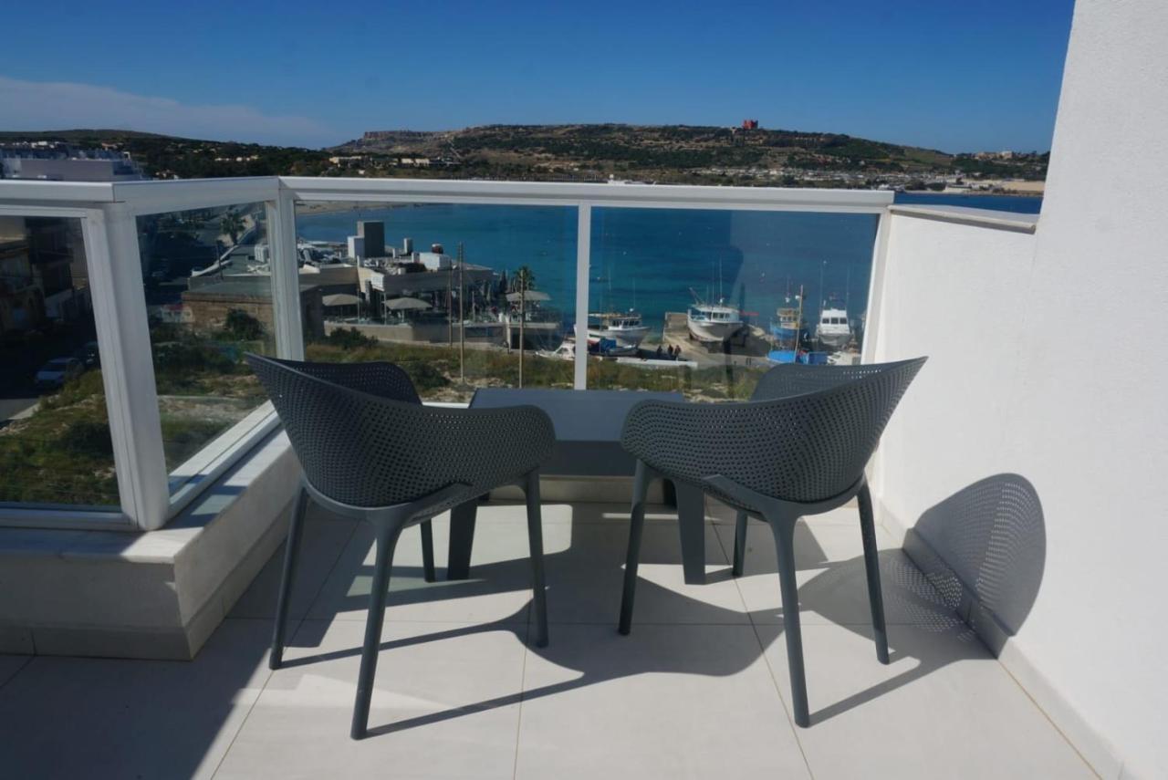 Sea View Penthouse Mellieha Bay Appartement Buitenkant foto