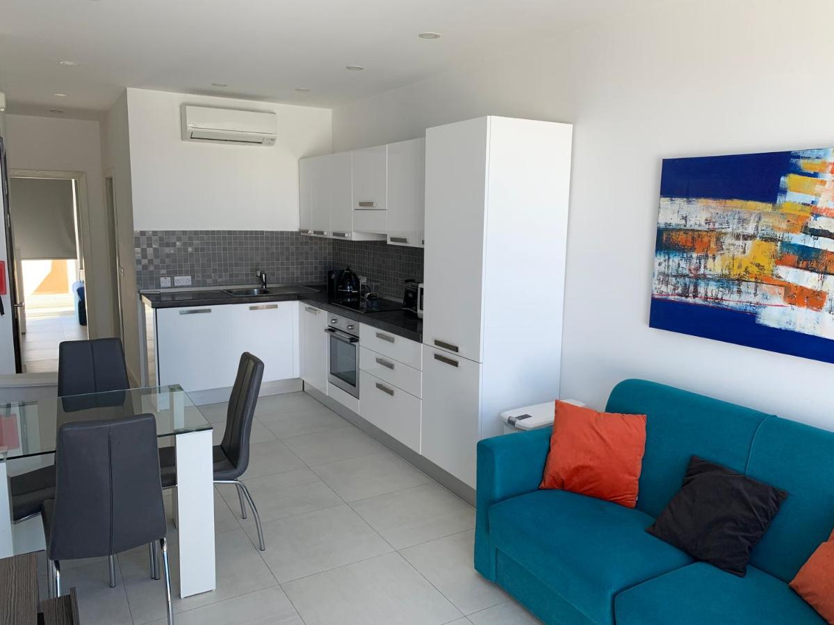Sea View Penthouse Mellieha Bay Appartement Buitenkant foto