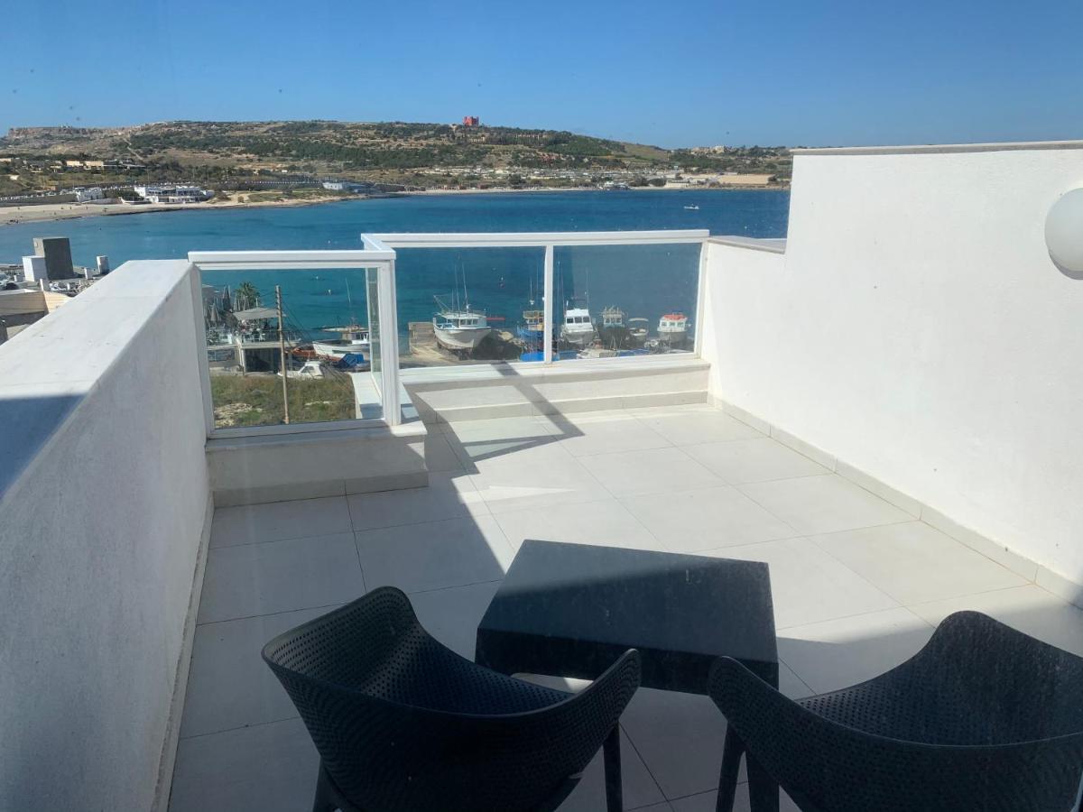 Sea View Penthouse Mellieha Bay Appartement Buitenkant foto